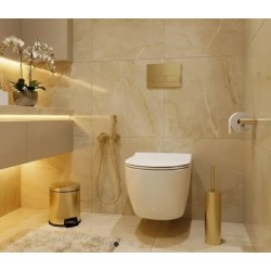 Επιδαπέδιο Χαρτοδοχείο Ορειχάλκινο Karag Artemis Oro A10509432 Χρυσό Επιδαπέδιο Χαρτοδοχείο Ορειχάλκινο Karag Artemis Oro A10509432 Χρυσό